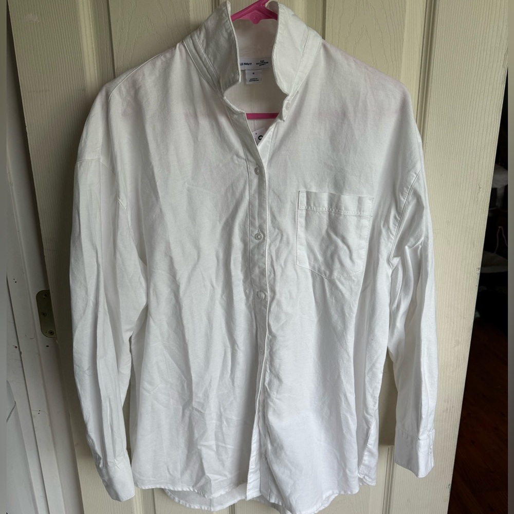 Old navy boyfriend shirt button up